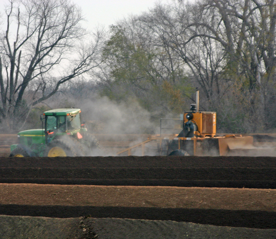Composting Converts Turkey Litter in Nutrient Dense Humus