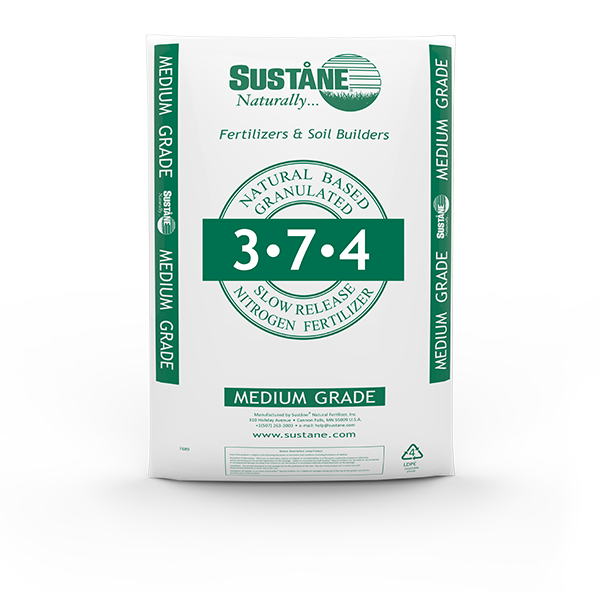Suståne 3-7-4 green and white bag