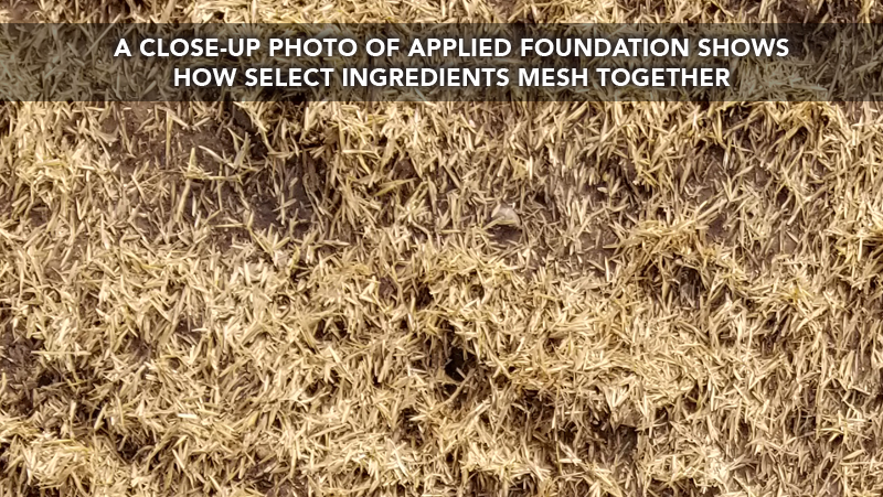 A CLOSE-UP PHOTO OF APPLIED FOUNDATION SHOWS HOW SELECT INGREDIENTS MESH TOGETHER TO CREATE AN IDEAL SEED GERMINATION AND ESTABLISHMENT ENVIRONMENT