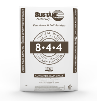 Sustane 8-4-4 50 lb. bag Container Media Grade OMRI Certified Granular Fertilizer
